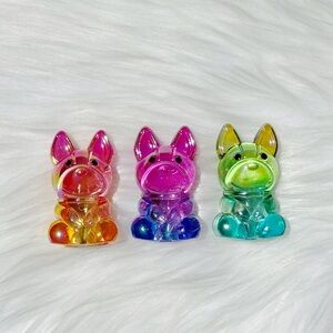 Frenchie Dog Kawaii Pencil Sharpener Set Cute School Supplies for Students